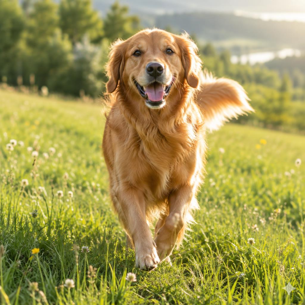 Biscuit, Golden Retriever